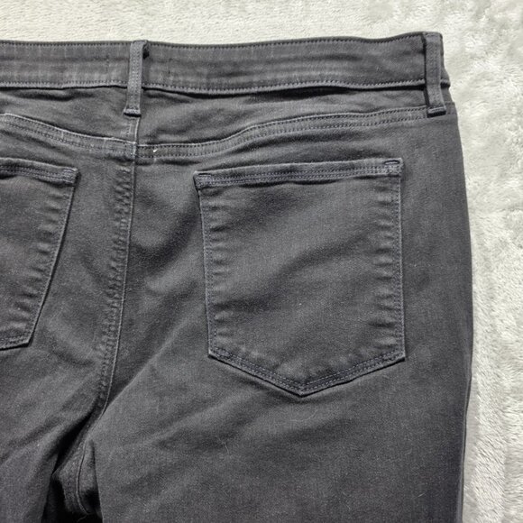 Athleta Jeans Womens 16 Straight Leg Ankle Black Sculptek Denim - Picture 6 of 11